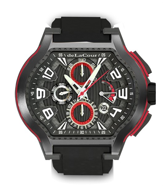 Replica DeLaCour City Ego Episode Ti/PVD 2 WATI0068-1419 Replica Watch